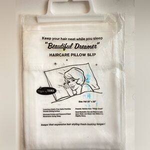 Satin pillow case one piece silky satin pillow cover white satin pillow cover